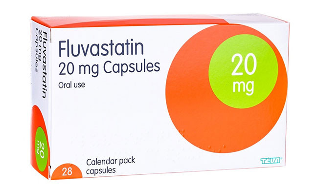Fluvastatin - Thuốc hạ lipid máu nhóm statin